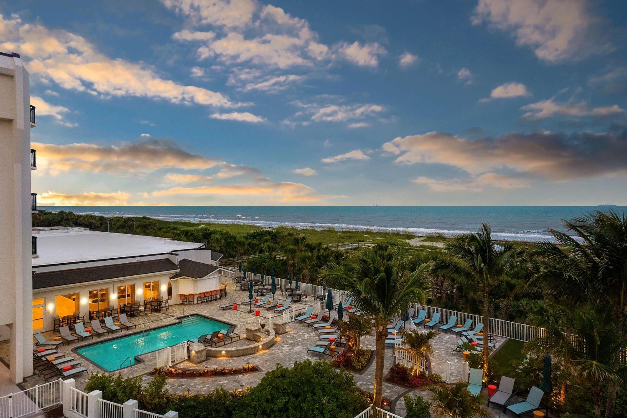Hilton Garden Inn Cocoa Beach-Oceanfront, Fl Eksteriør billede